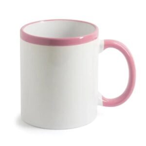 Caneca De Cerâmica Com Colarinho