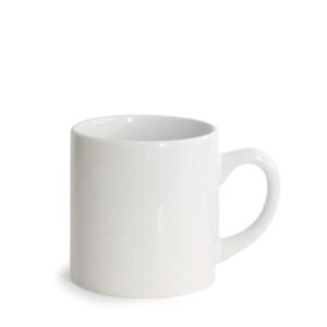 Xícara De Café Para Sublimação 180ml - Caneca De Cerâmica Minizinha