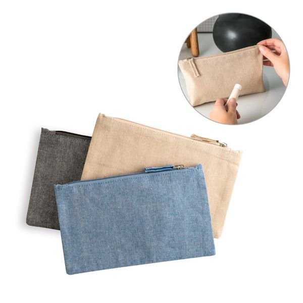 Necessaire Ecológica Algodão Reciclado