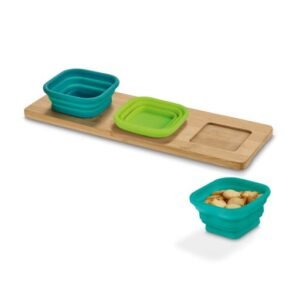 Base De Mesa Com 3 Potes