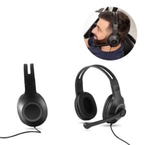 Fone De Ouvido Ajustável Com Microfone