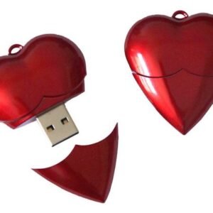 Pen Drive Coração Personalizado