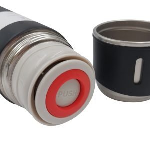 Garrafa Térmica Em Metal Com 3 Xícaras 440ml - Imagem 2