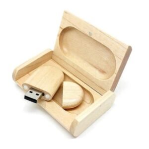 Kit Pen Drive Oval Com Caixinha