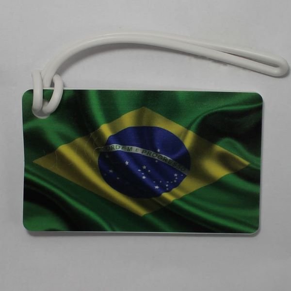 Tag Emborrachada Personalizada Em Uv Digital